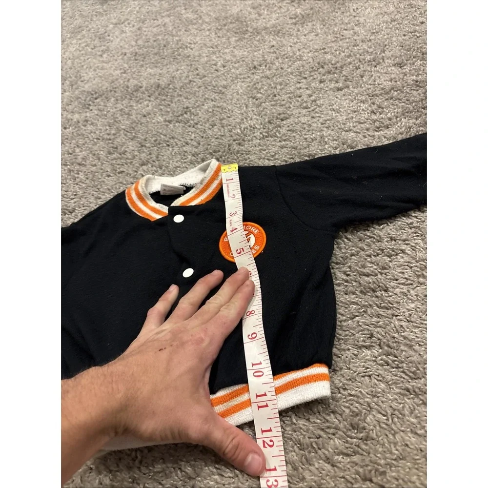 Vintage Baltimore Orioles MLB infant 18 Months / 18M Snap Up Jacket Authentic